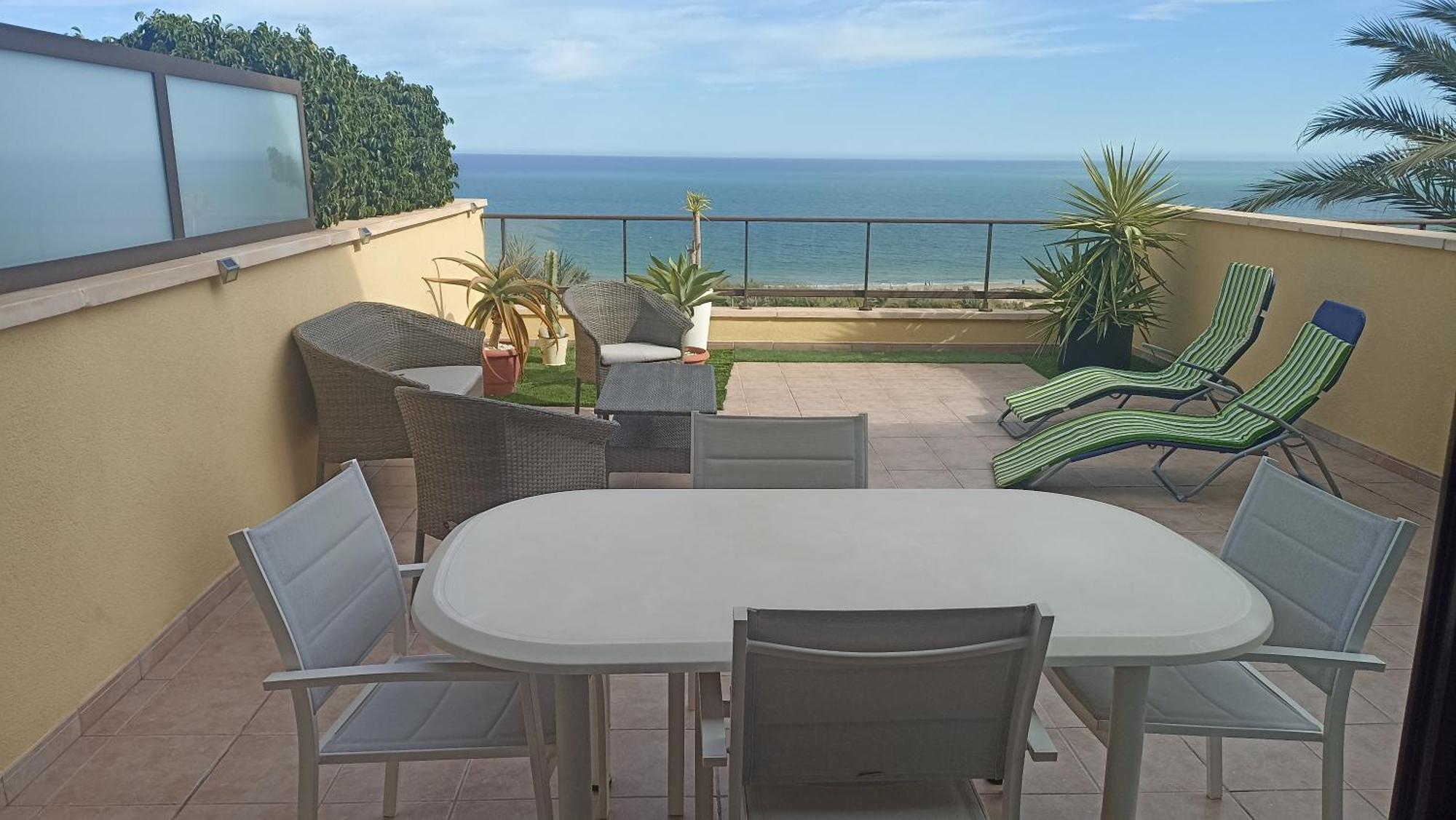 Bungalow En Primera Linea Del Mar Arenales del Sol Ngoại thất bức ảnh