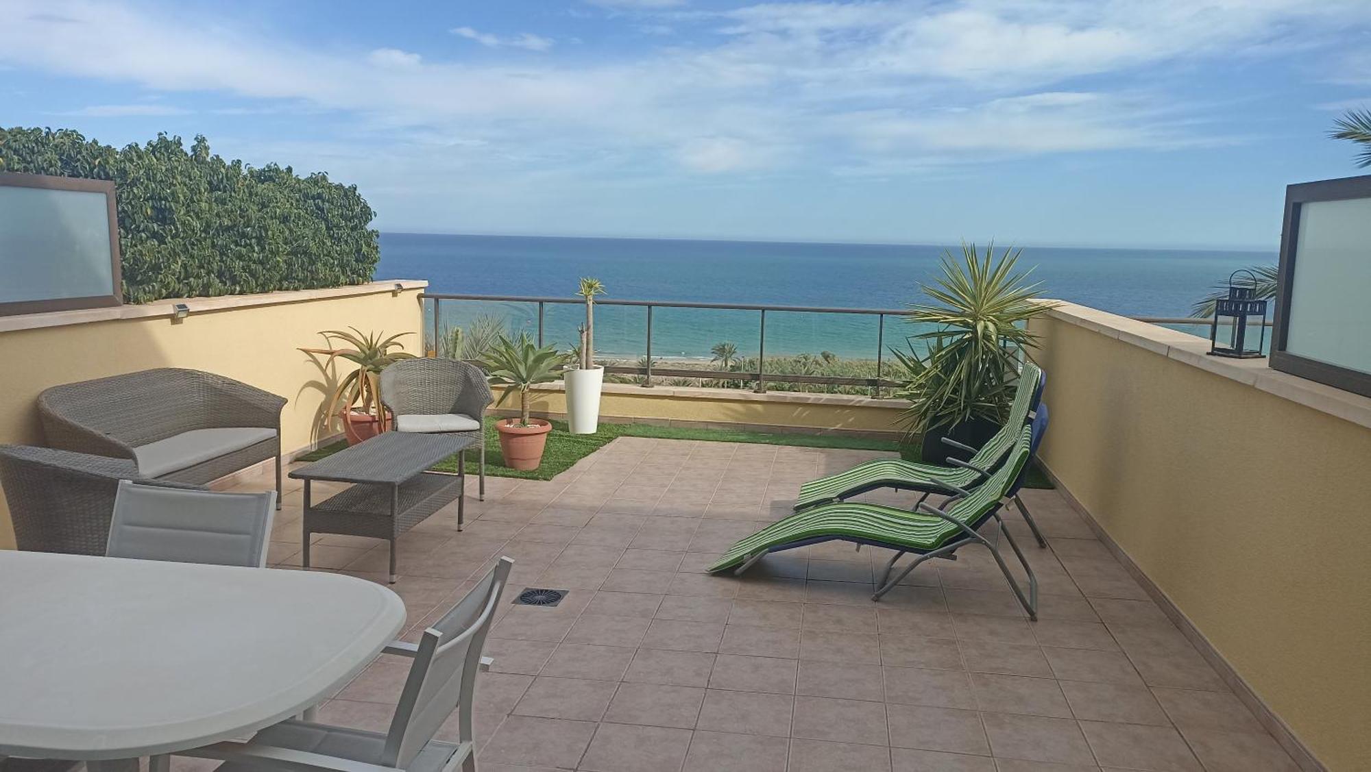Bungalow En Primera Linea Del Mar Arenales del Sol Ngoại thất bức ảnh